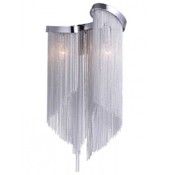Бра Atlantis Chain Wall Lamp Black White Белый Бра Atlantis Chain Wall Lamp Black White Белый в Тюмени | Loft Concept