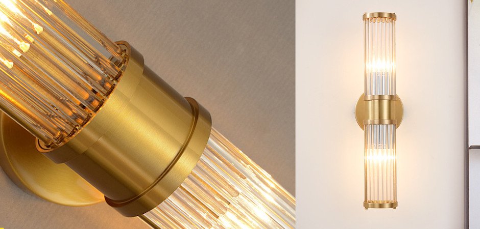Ralph Lauren Бра Allen Double Light Brass Ralph Lauren Бра Allen Double Light Brass - Loft-Concept в Тюмени