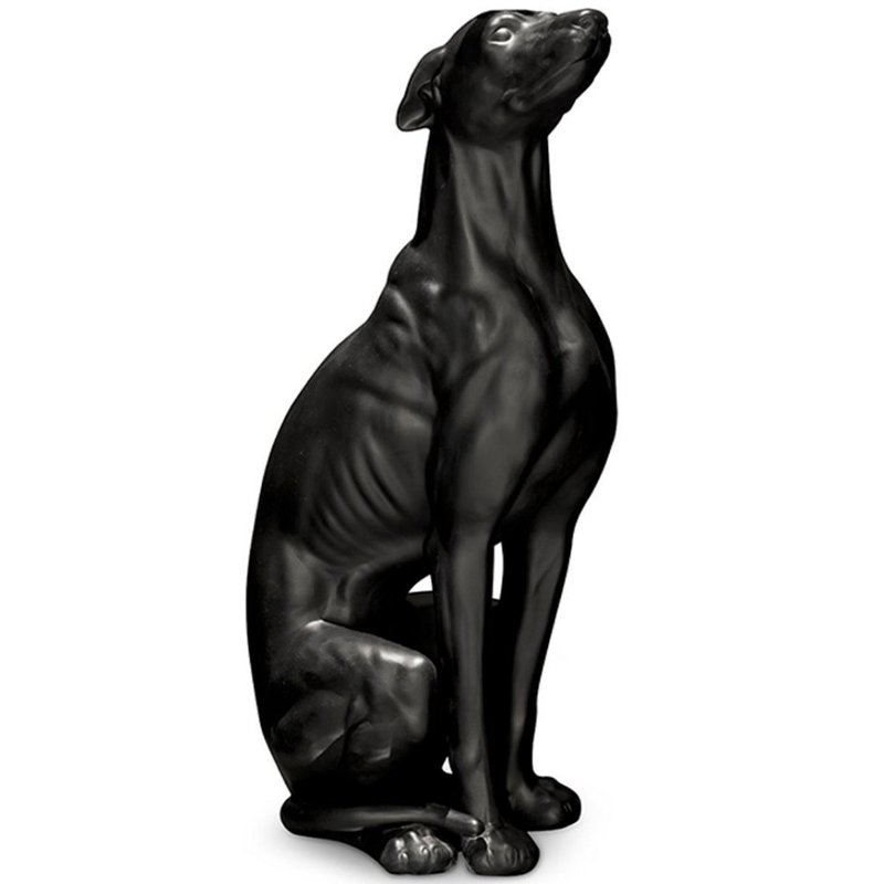 Статуэтка Abhika Greyhound Bisc. Black Черный Статуэтка Abhika Greyhound Bisc. Black Черный в Тюмени | Loft Concept
