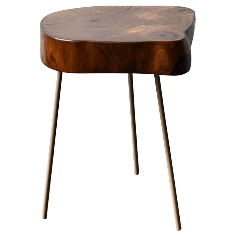 Приставной стол Povey Industrial Metal Rust Side Table Коричневый Бежевый Приставной стол Povey Industrial Metal Rust Side Table Коричневый Бежевый в Тюмени | Loft Concept