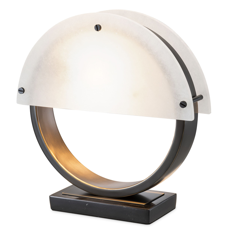 Настольная лампа Eichholtz Table Lamp Essence Темная бронза Белый Настольная лампа Eichholtz Table Lamp Essence Темная бронза Белый в Тюмени | Loft Concept