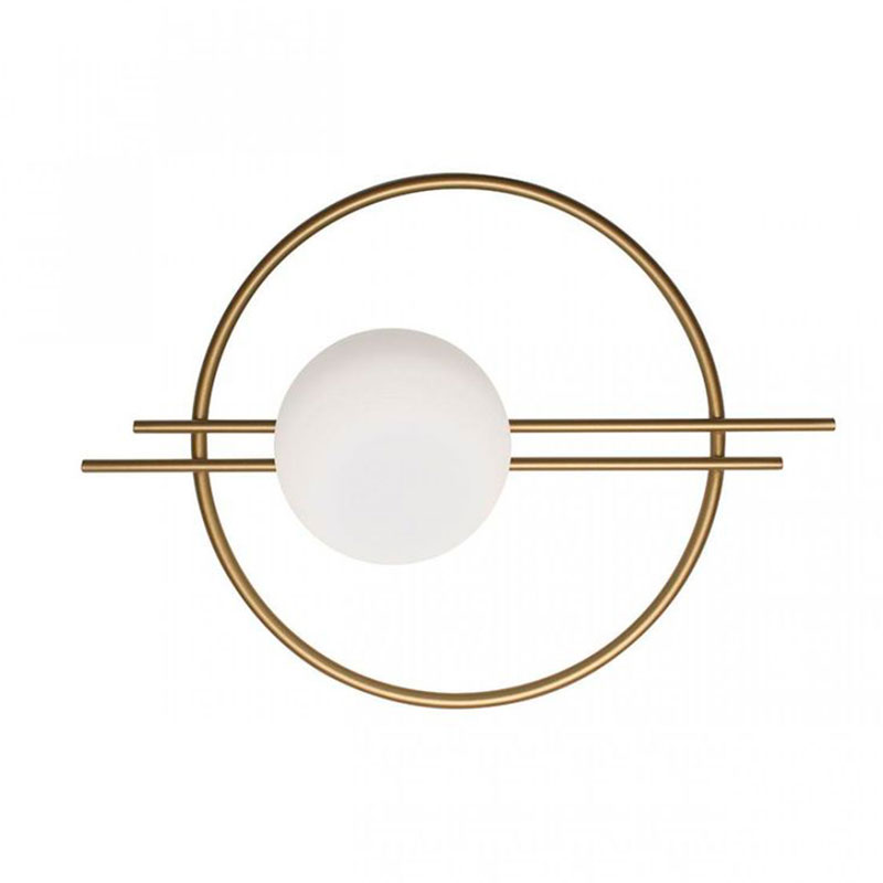 Бра Balance Beads Libra Gold 40 см Белый Золотой Бра Balance Beads Libra Gold 40 см Белый Золотой в Тюмени | Loft Concept