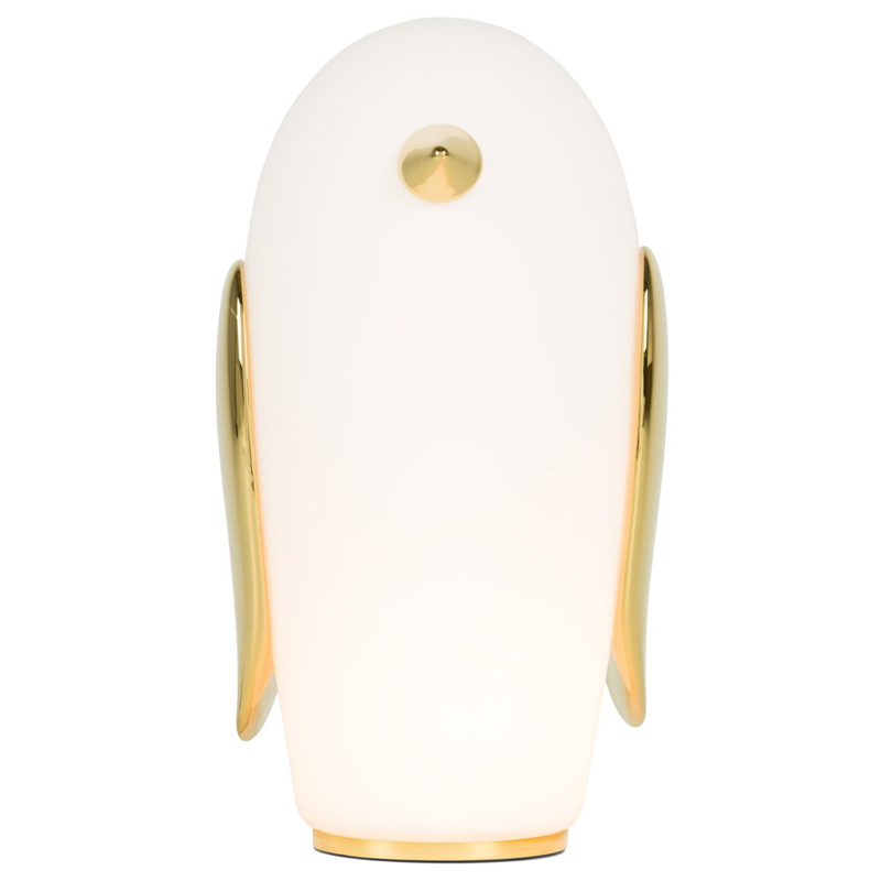 Настольная лампа Moooi Pet Light Noot Noot Пингвин Глянцевое золото Белое матовое стекло Настольная лампа Moooi Pet Light Noot Noot Пингвин Глянцевое золото Белое матовое стекло в Тюмени | Loft Concept