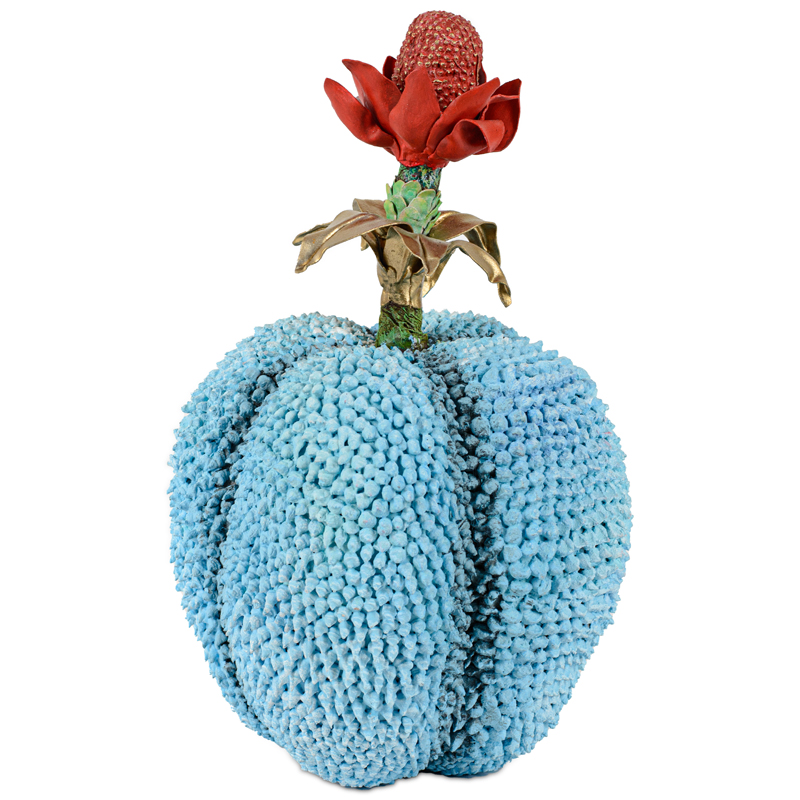 Статуэтка тропический фрукт Tropical Fruit blue Голубой Красный Зеленый шалфей Статуэтка тропический фрукт Tropical Fruit blue Голубой Красный Зеленый шалфей в Тюмени | Loft Concept