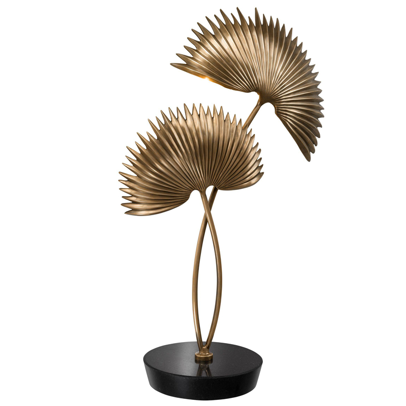 Настольная лампа Eichholtz Table Lamp Hacienda Винтажная латунь Черный Настольная лампа Eichholtz Table Lamp Hacienda Винтажная латунь Черный в Тюмени | Loft Concept