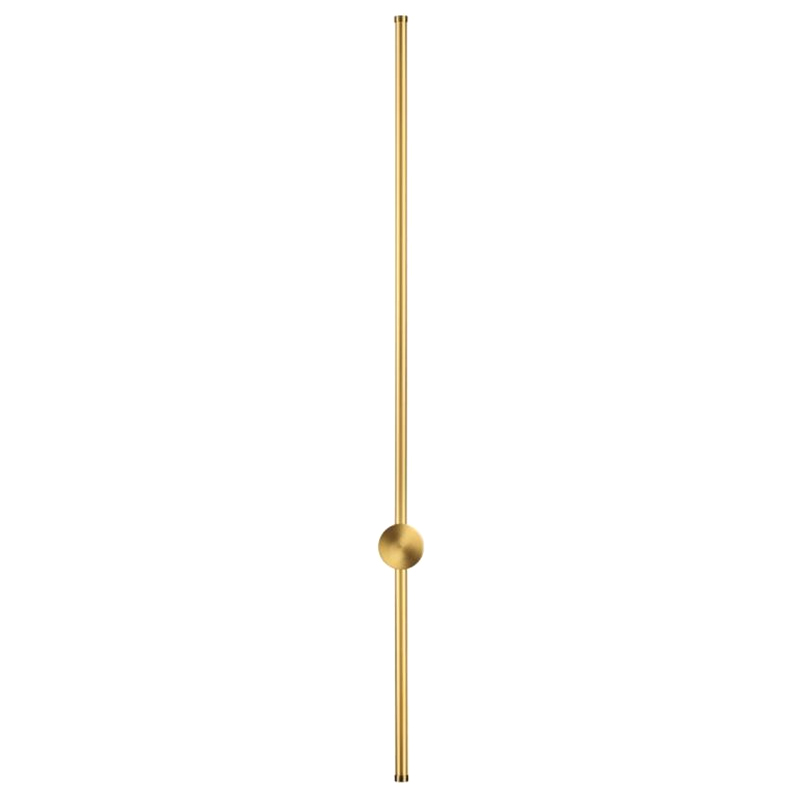 Бра светодиодное Trumpet tube Gold 100см Золотой Бра светодиодное Trumpet tube Gold 100см Золотой в Тюмени | Loft Concept