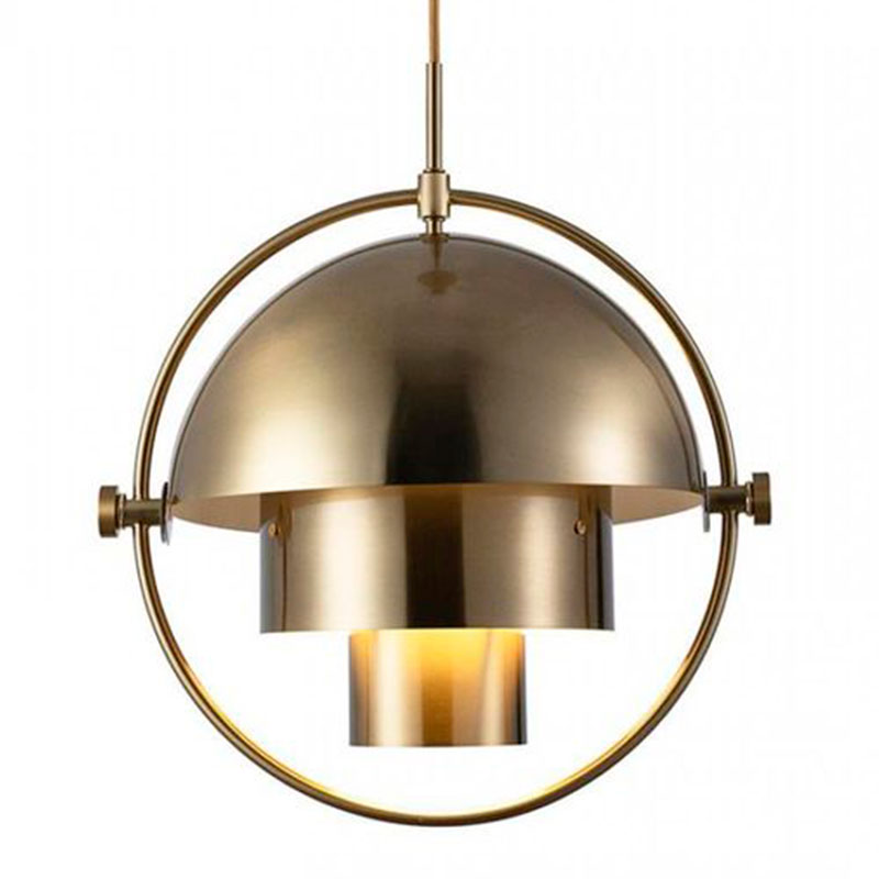 Подвесной светильник Louis Weisdorff Gold диаметр 38 Золотой в Тюмени | Loft Concept 