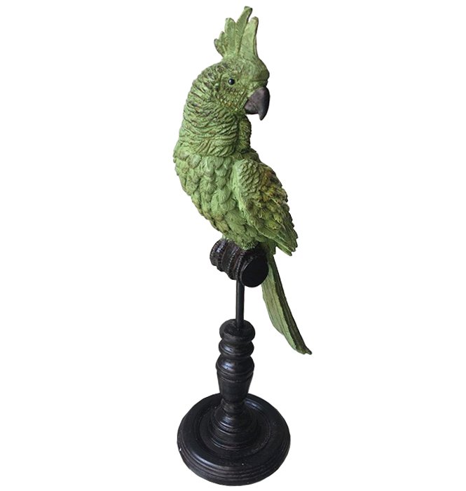 Статуэтка Green Parrots Зеленый Статуэтка Green Parrots Зеленый в Тюмени | Loft Concept