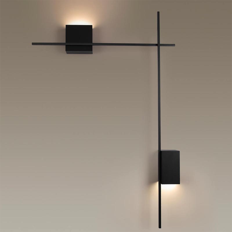 Бра Blocks Wall Light Black Angle Черный Бра Blocks Wall Light Black Angle Черный в Тюмени | Loft Concept