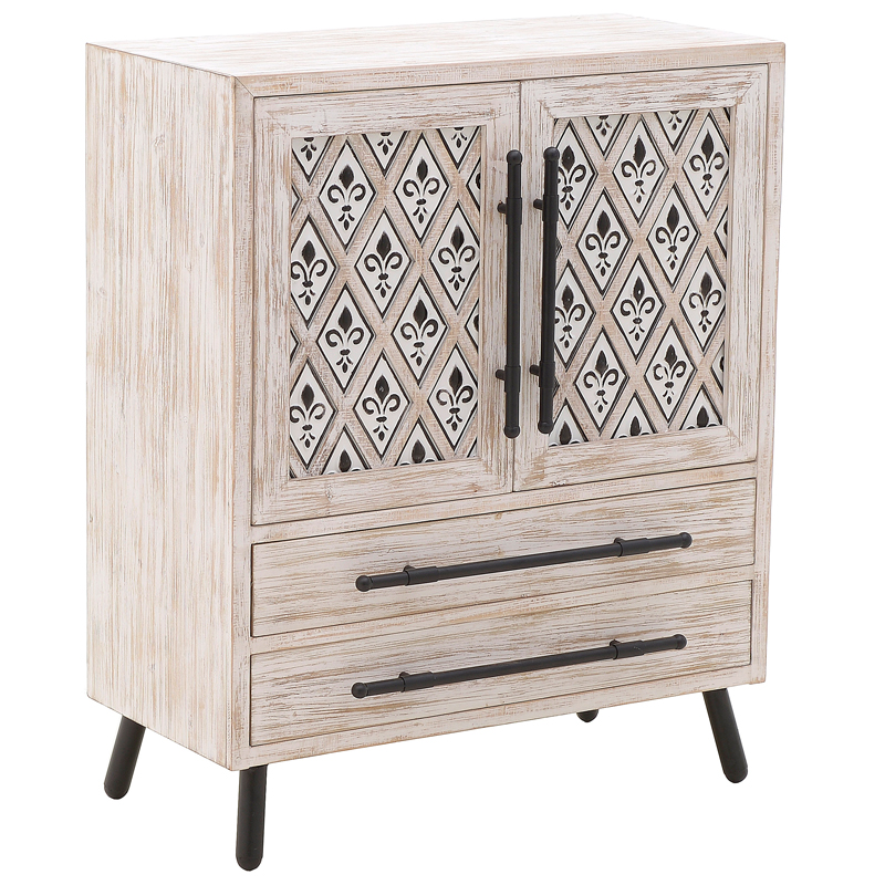 Комод Jerrick Provence Chest of Drawers Черный Бежево-серый Комод Jerrick Provence Chest of Drawers Черный Бежево-серый в Тюмени | Loft Concept