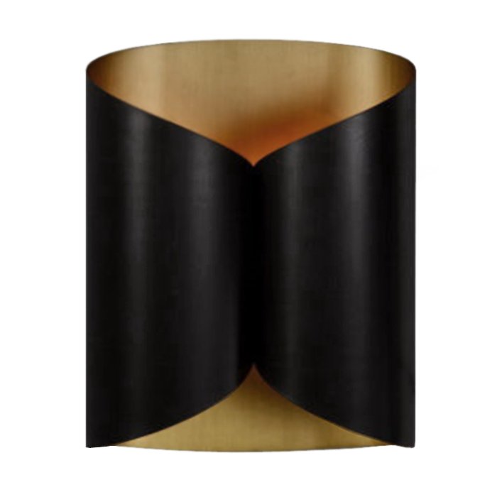 Бра Black and Brass Roll Латунь Античная полированная Черный Бра Black and Brass Roll Латунь Античная полированная Черный в Тюмени | Loft Concept