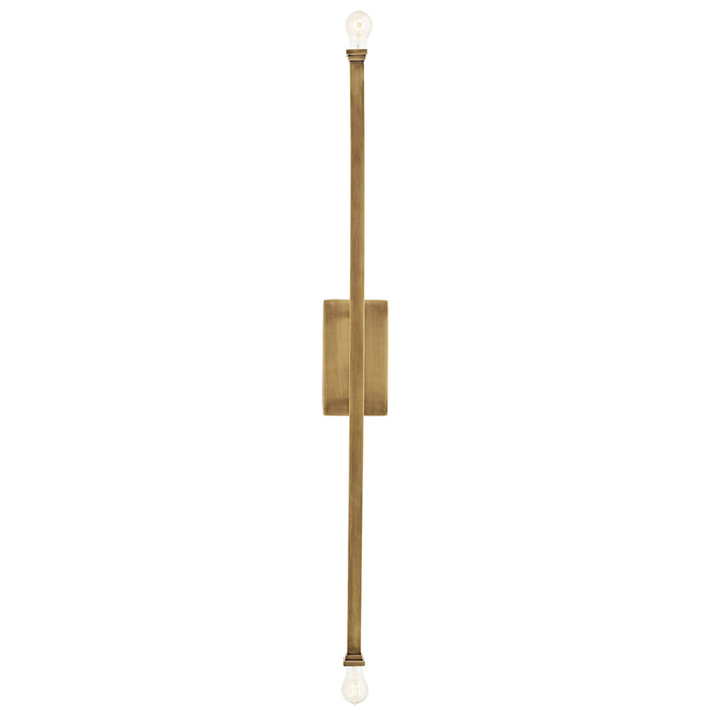Бра Arteriors HUTU WALL LIGHT Латунь в Тюмени | Loft Concept 