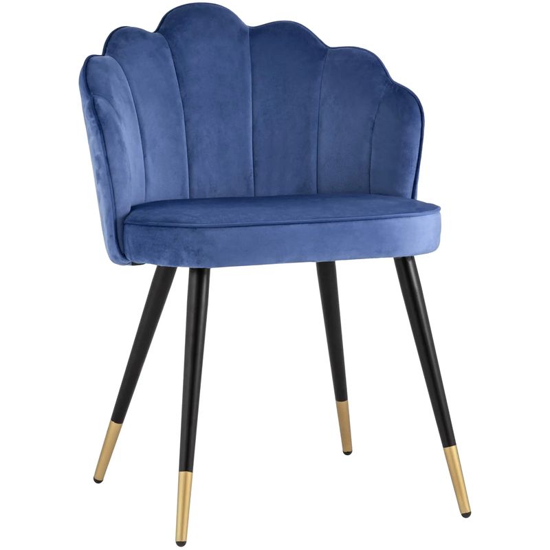 Стул Bristol Chair Королевский Синий Цвет Синий Черный Золотой Стул Bristol Chair Королевский Синий Цвет Синий Черный Золотой в Тюмени | Loft Concept