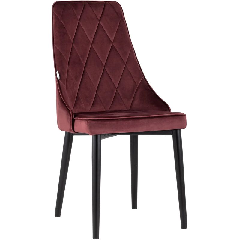 Стул Versailles Chair Цвет Винный Велюр Бургундский красный Черный Стул Versailles Chair Цвет Винный Велюр Бургундский красный Черный в Тюмени | Loft Concept
