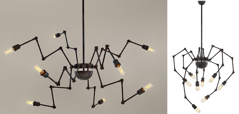 Люстра Eichholtz Ceiling Lamp Spider - Loft-Concept в Тюмени
