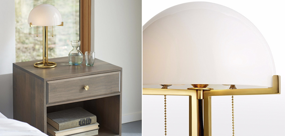 Настольная лампа White Dome Table Lamp Настольная лампа White Dome Table Lamp - Loft-Concept в Тюмени