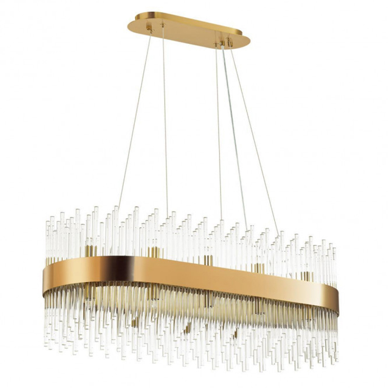 Люстра Nembus Chandelier Gold Oval Бронза Люстра Nembus Chandelier Gold Oval Бронза в Тюмени | Loft Concept