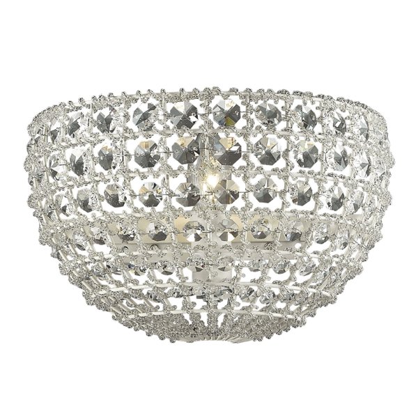 Бра Casbah Crystal Wall Lamp Прозрачный Белый Бра Casbah Crystal Wall Lamp Прозрачный Белый в Тюмени | Loft Concept