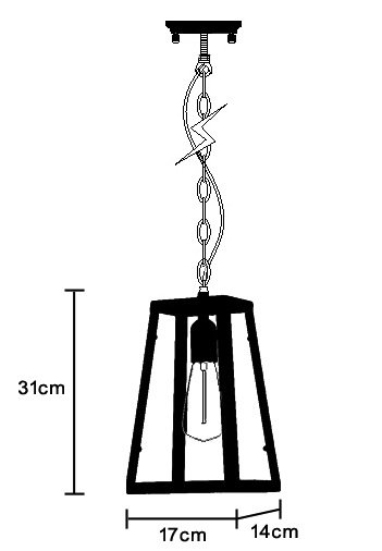 Подвесной светильник Loft Industrial Ortogonal pendant Black Подвесной светильник Loft Industrial Ortogonal pendant Black в Тюмени