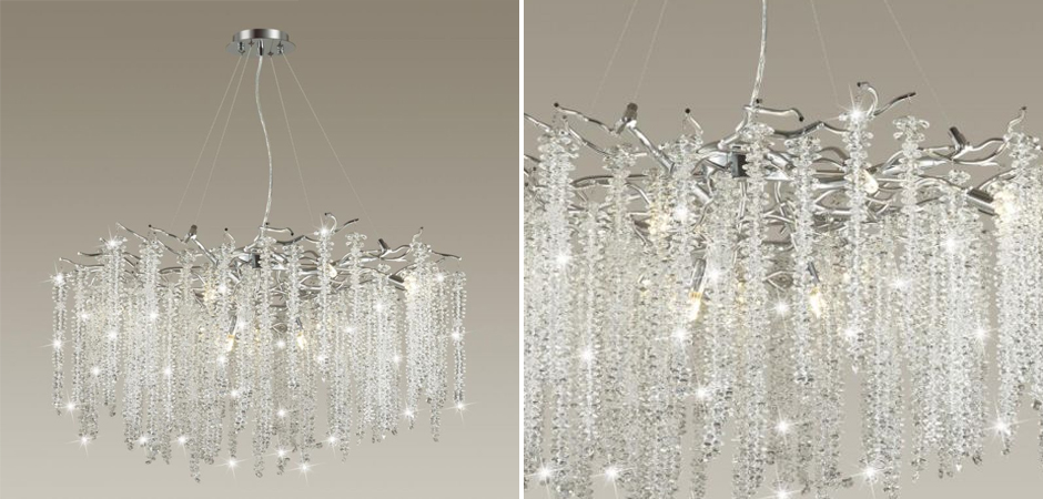 Люстра Fairy Tree Silver на 14 ламп Люстра Fairy Tree Silver на 14 ламп - Loft-Concept в Тюмени