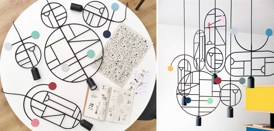 Подвесной Светильник Lines & Dots Home Adventures LDS11 Подвесной Светильник Lines & Dots Home Adventures LDS11 - Loft-Concept в Тюмени