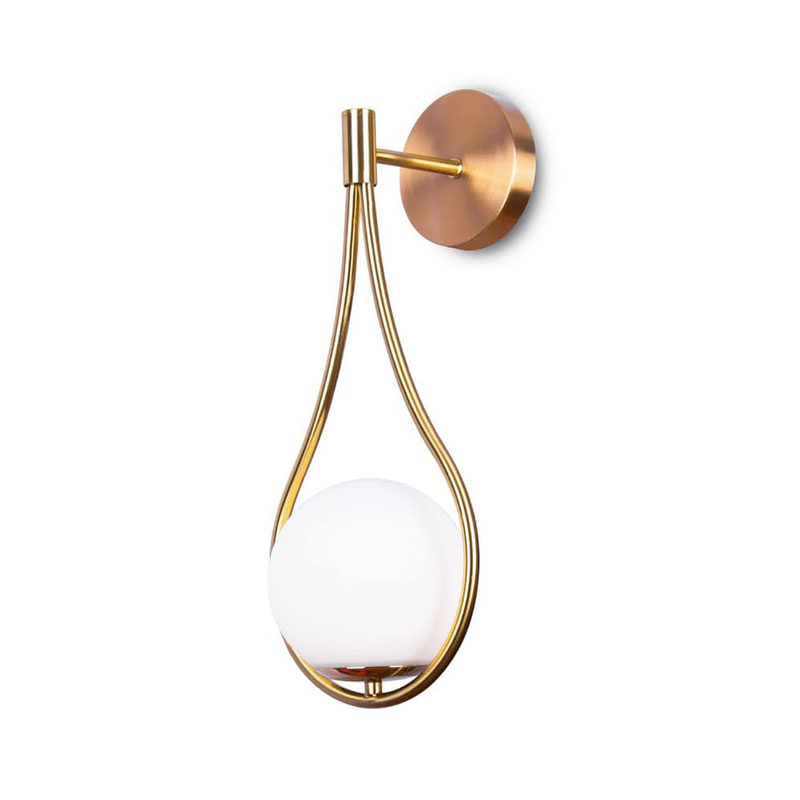 Бра Drop Pearls с Плафоном Бронза Белый Бра Drop Pearls с Плафоном Бронза Белый в Тюмени | Loft Concept