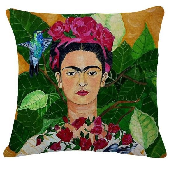 Декоративная подушка Frida Kahlo 4 Декоративная подушка Frida Kahlo 4 в Тюмени | Loft Concept