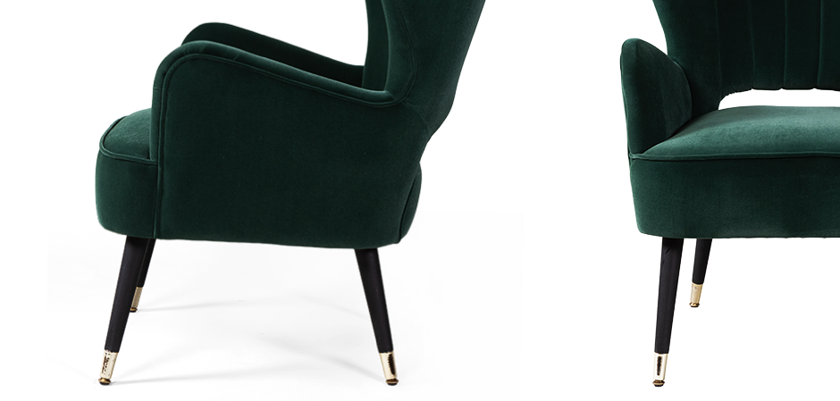 Кресло Flice ArmChair green Кресло Flice ArmChair green - Loft-Concept в Тюмени