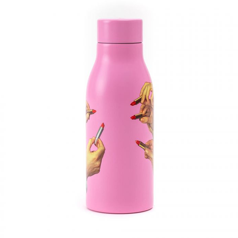 Бутылка Seletti Thermal Bottle Lipstick Pink Розовый Бутылка Seletti Thermal Bottle Lipstick Pink Розовый в Тюмени | Loft Concept