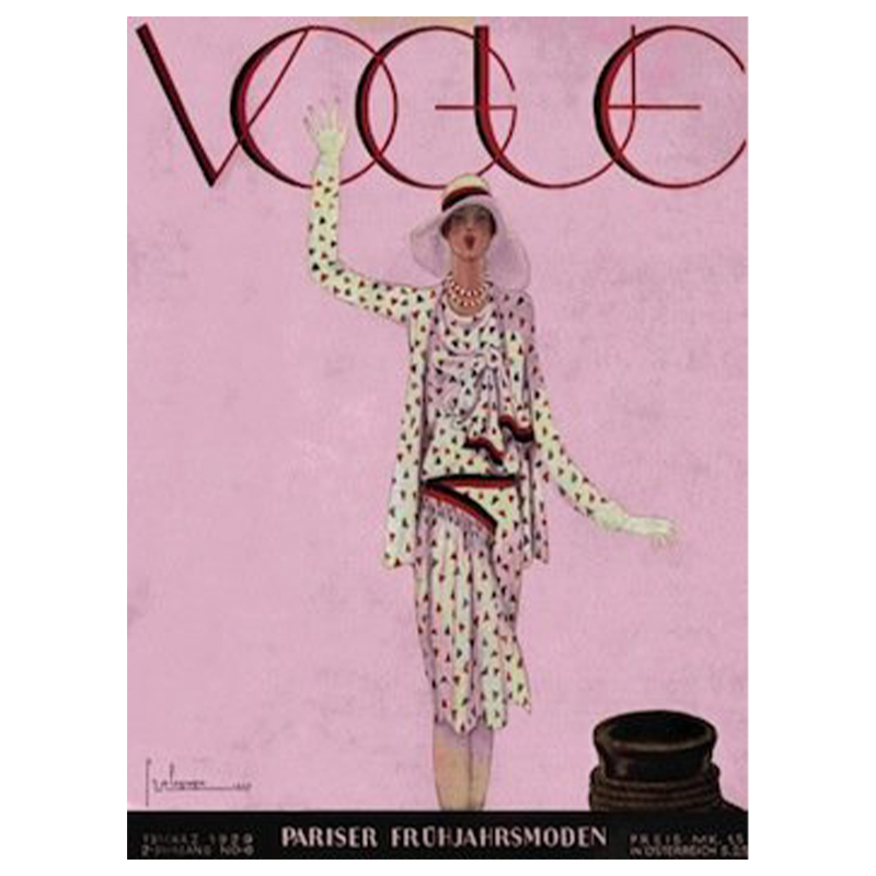 Постер Vogue Cover 1929 March Постер Vogue Cover 1929 March в Тюмени | Loft Concept