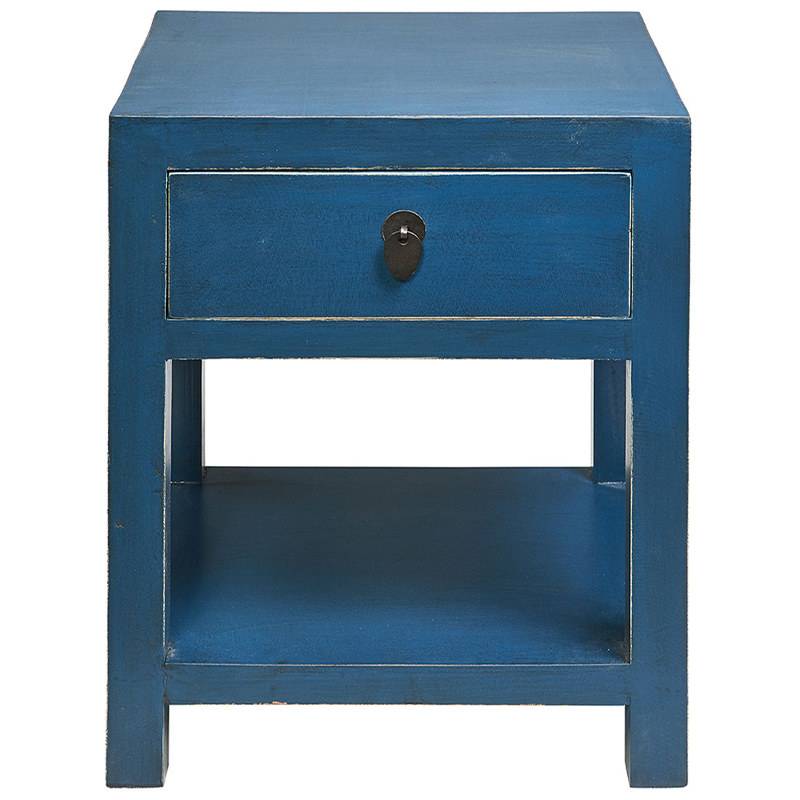 Тумба деревянная Tamsin Nightstand Blue Синий Тумба деревянная Tamsin Nightstand Blue Синий в Тюмени | Loft Concept