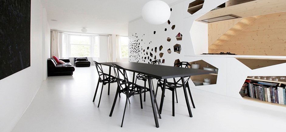 Дизайнерский стул CHAIR ONE black Дизайнерский стул CHAIR ONE black - Loft-Concept в Тюмени