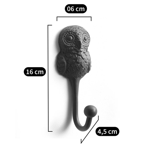 Настенный крючок в виде совы Owl Wall Hook Blue Настенный крючок в виде совы Owl Wall Hook Blue в Тюмени