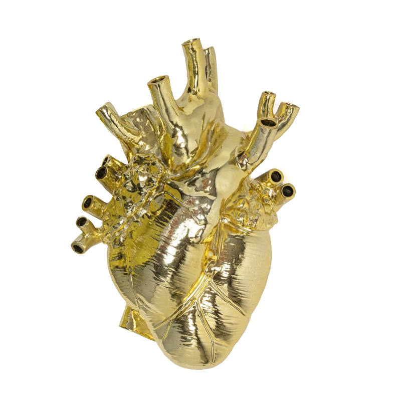 Ваза Seletti Love in Bloom Gold Gaint Золотой Ваза Seletti Love in Bloom Gold Gaint Золотой в Тюмени | Loft Concept
