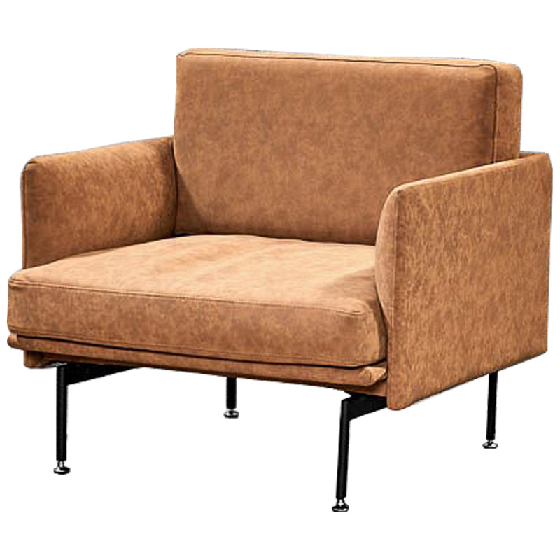 Кресло Dirceu Chair Карамель Черный Кресло Dirceu Chair Карамель Черный в Тюмени | Loft Concept