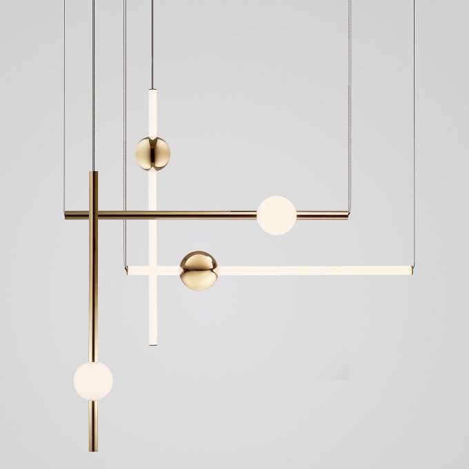 Подвесной светильник lee broom ORION GLOBE LIGHT 66 Глянцевое золото Белый Подвесной светильник lee broom ORION GLOBE LIGHT 66 Глянцевое золото Белый в Тюмени | Loft Concept