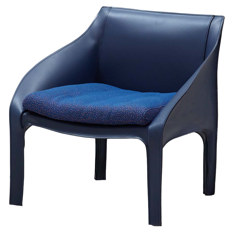 Дизайнерское Кресло Aileen Armchair Blue Синий Дизайнерское Кресло Aileen Armchair Blue Синий в Тюмени | Loft Concept