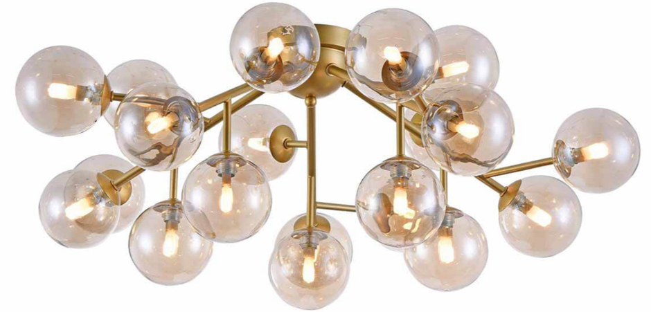 Потолочный Светильник Berries Chandelier Amber 75 Потолочный Светильник Berries Chandelier Amber 75 - Loft-Concept в Тюмени
