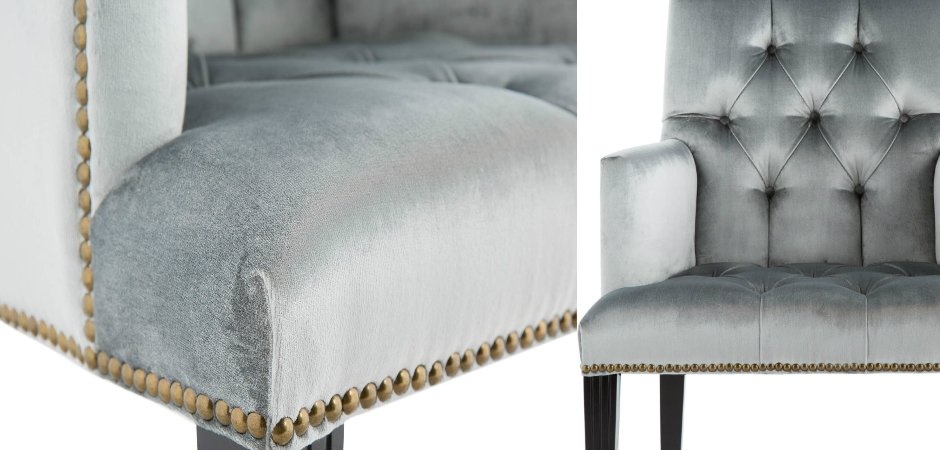 Стул с подлокотниками Parisian Сhic Silver Стул с подлокотниками Parisian Сhic Silver - Loft-Concept в Тюмени
