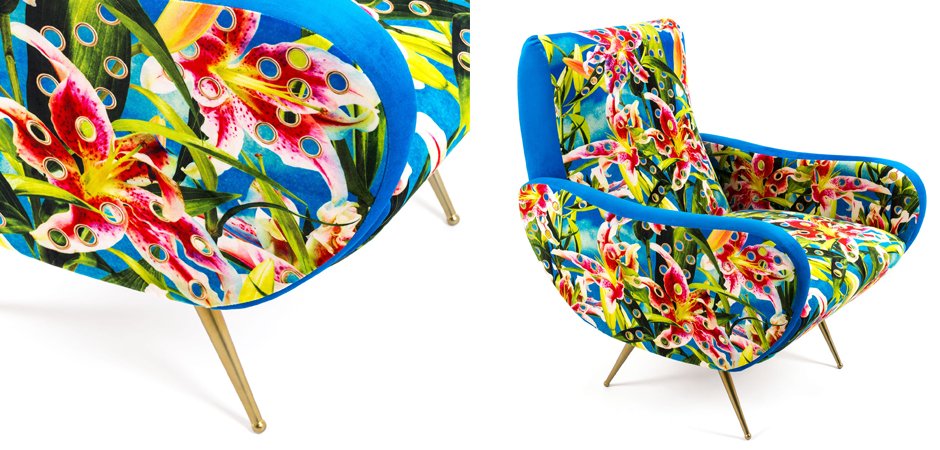 Кресло Seletti Armchair Flowers with holes Кресло Seletti Armchair Flowers with holes - Loft-Concept в Тюмени