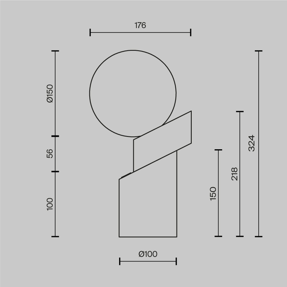 Настольный светильник Divario 3000К 3Вт в Тюмени