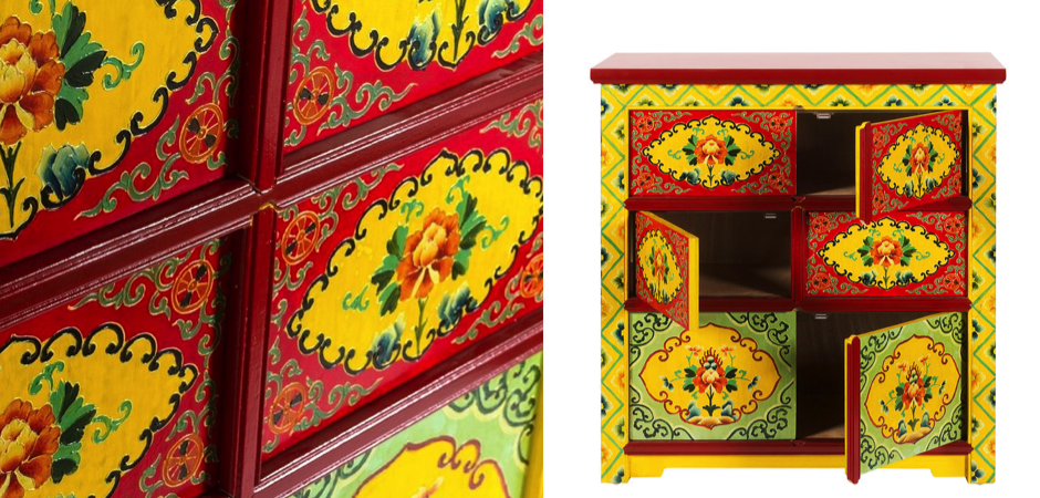 Комод в китайском стиле Chinese Multicolor Комод в китайском стиле Chinese Multicolor - Loft-Concept в Тюмени