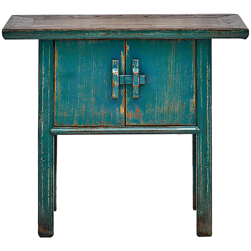 Тумба Unner Chinoiserie Nightstand Бирюзовый Тумба Unner Chinoiserie Nightstand Бирюзовый в Тюмени | Loft Concept