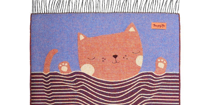 Плед CAT 1 Marzotto - Loft-Concept в Тюмени