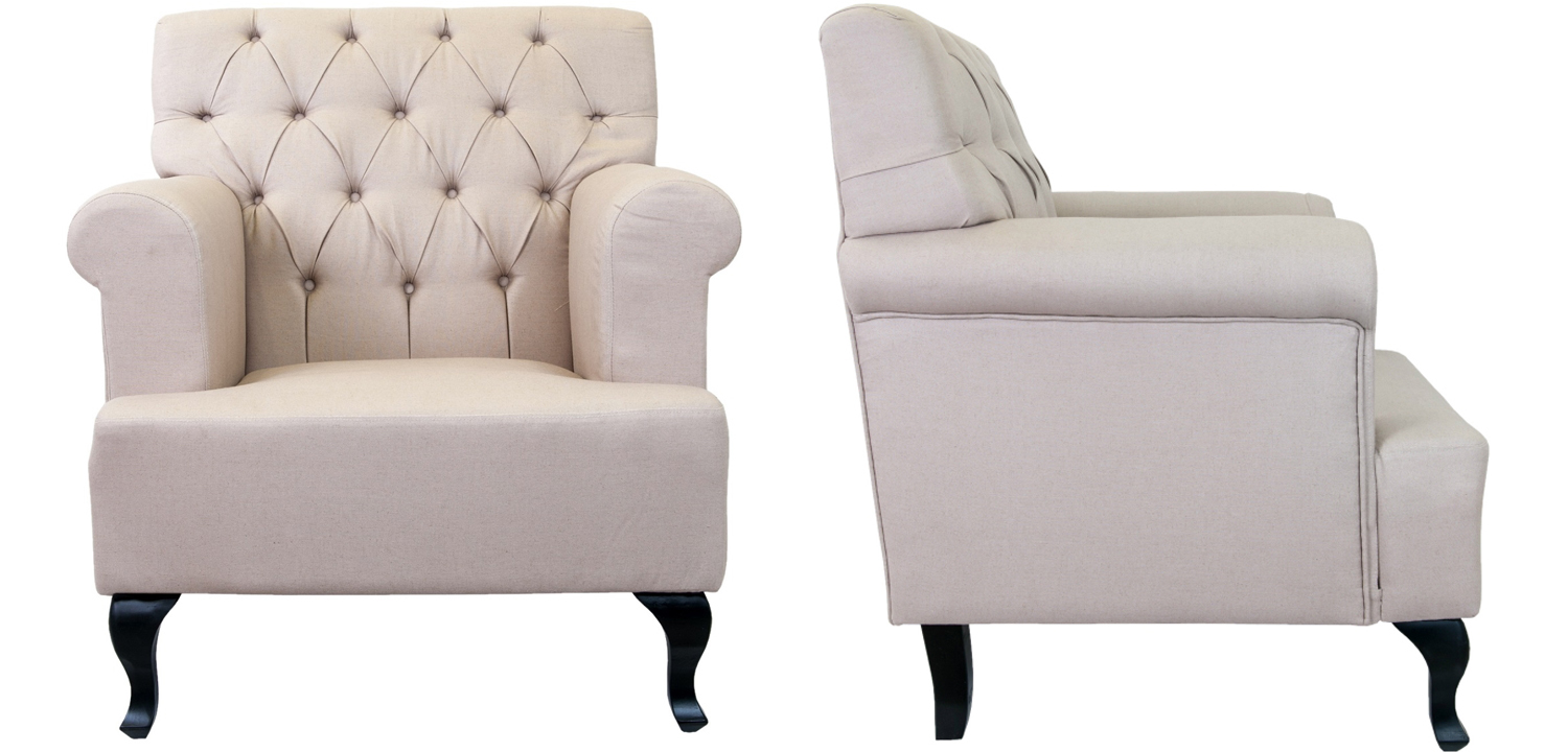 Кресло Jurben Armchair beige - фото