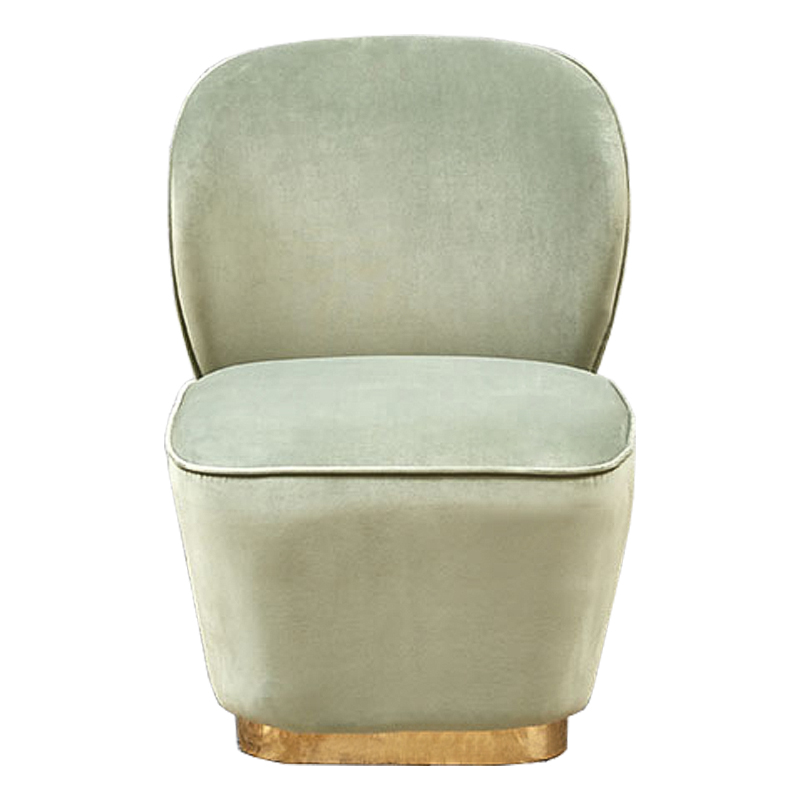 Кресло Petal Armchair Зеленый шалфей Глянцевое золото Кресло Petal Armchair Зеленый шалфей Глянцевое золото в Тюмени | Loft Concept