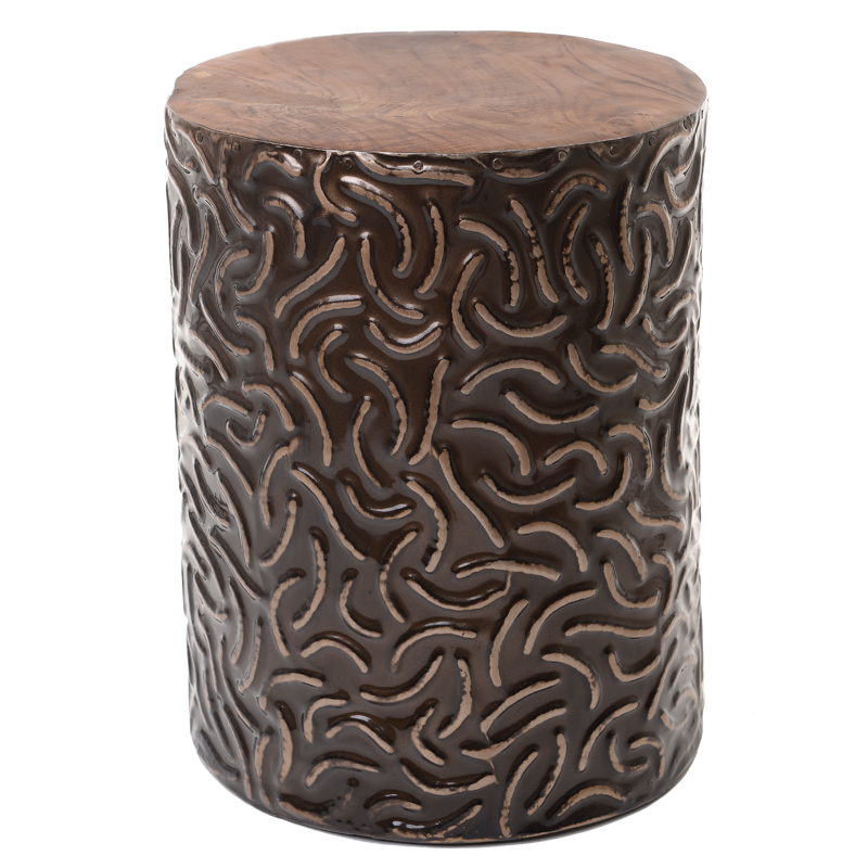 Табурет Emigdi Stool Коричневый Табурет Emigdi Stool Коричневый в Тюмени | Loft Concept
