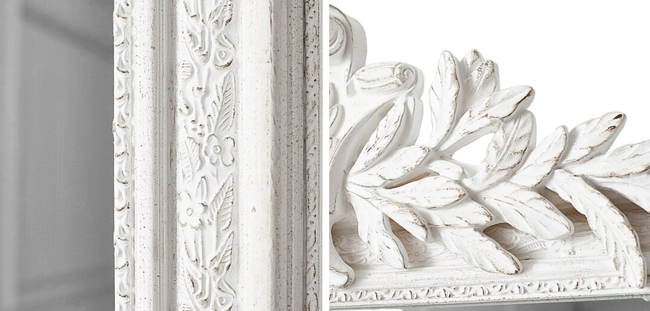 Зеркало Polastron Mirror White Зеркало Polastron Mirror White - Loft-Concept в Тюмени