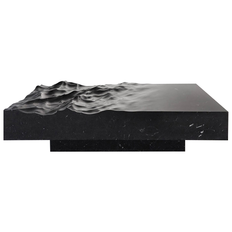 Дизайнерский журнальный стол Mathieu Lehanneur Sculpts Ocean Memories Square Black Черный Мрамор Nero Дизайнерский журнальный стол Mathieu Lehanneur Sculpts Ocean Memories Square Black Черный Мрамор Nero в Тюмени | Loft Concept