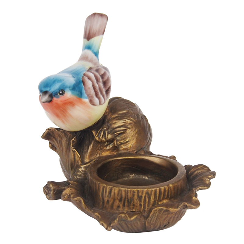 Подсвечник Color Bird Candlestick Бронза Мульти Подсвечник Color Bird Candlestick Бронза Мульти в Тюмени | Loft Concept